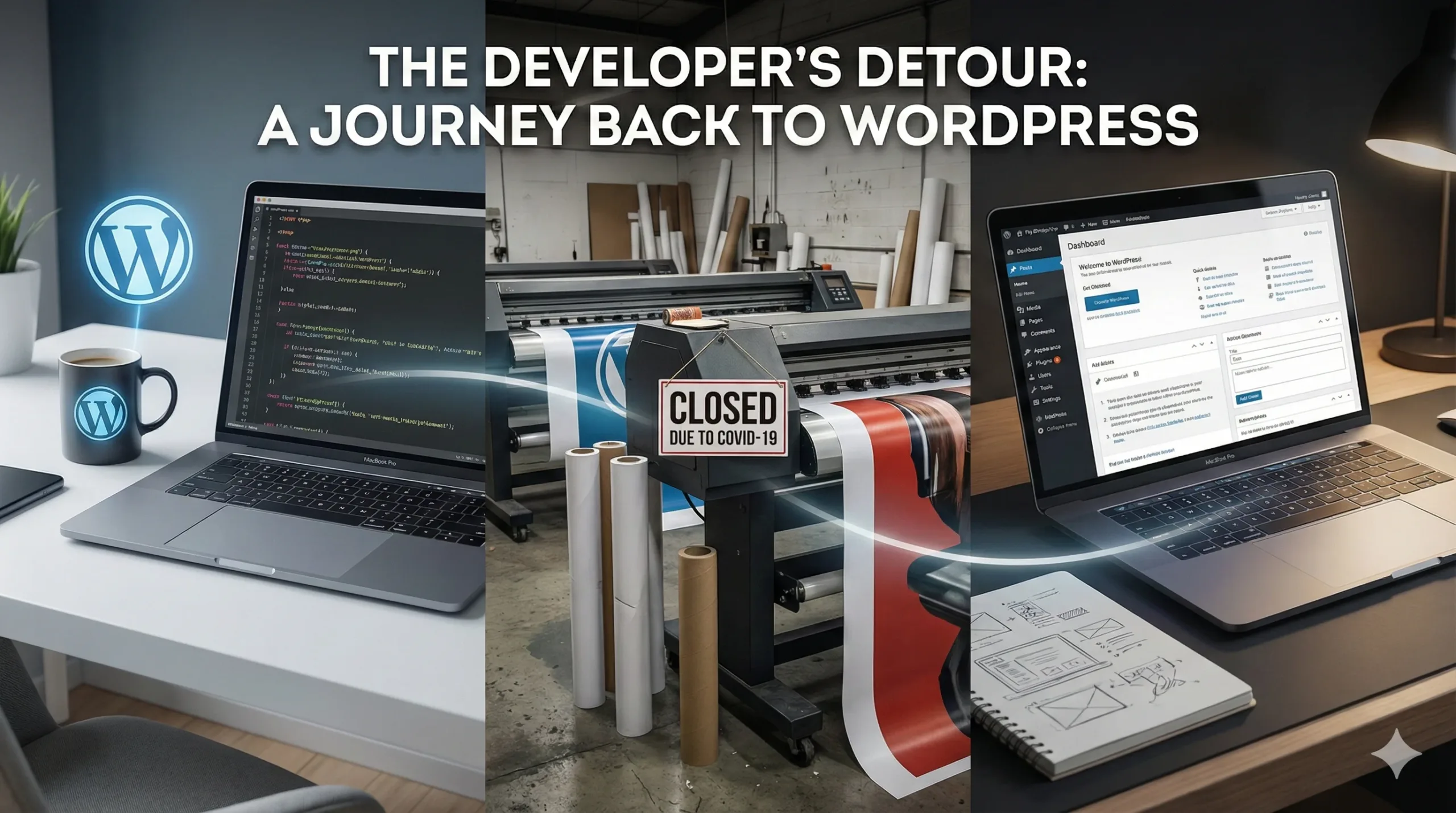 Started my career as a WordPress Developer