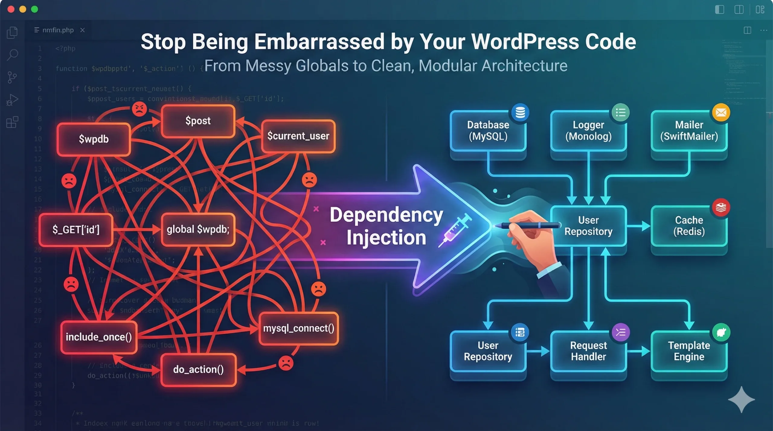 Dependency Injection in WordPress: Complete Guide for Modern Developers in 2026