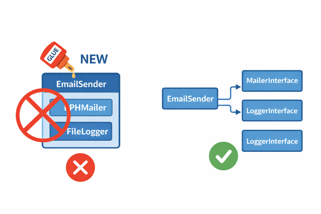 New is Glue - Dependency Injection
